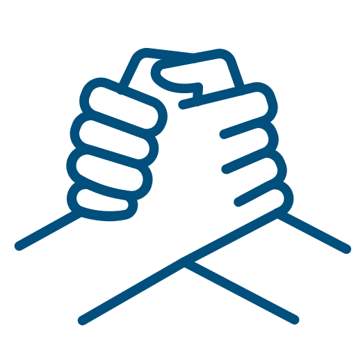 supportive team culture icon<br />
